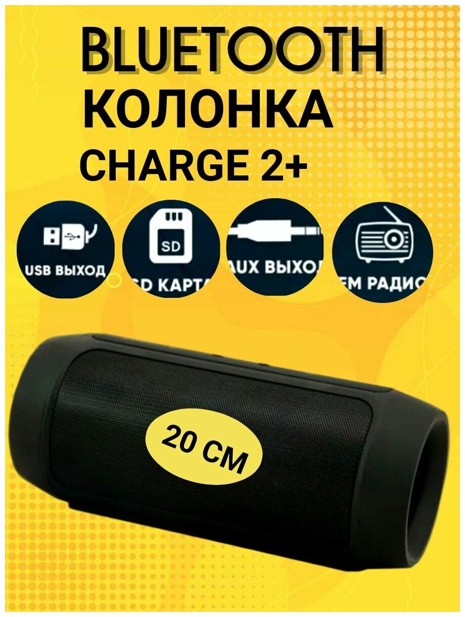 Беспроводная колонка Bluetooth с FM-радио