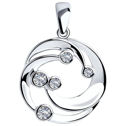 фото Sokolov подвеска из серебра с фианитами 94032312