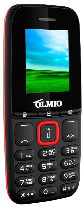 Мобильный телефон Olmio A15 043767 черный - фото №2