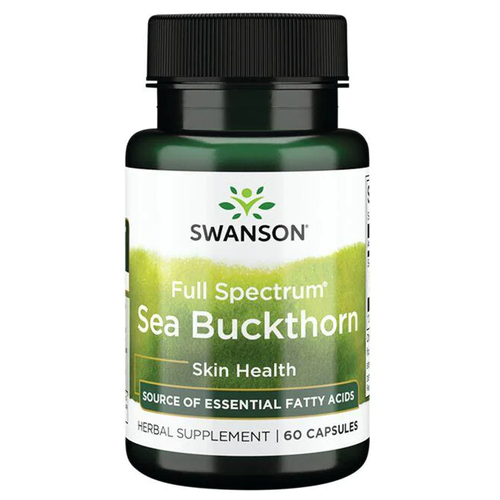 Swanson Full Spectrum Sea Buckthorn (Полный спектр облепихи) 400 мг 60 капсул