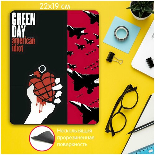 Игровой коврик для мыши рок группа Green day