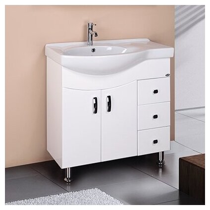 фото Тумба с раковиной Onika Тумба с раковиной Onika Эльбрус 82.10 R