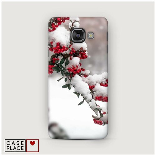 фото Чехол пластиковый samsung galaxy a7 2016 зима 8 case place