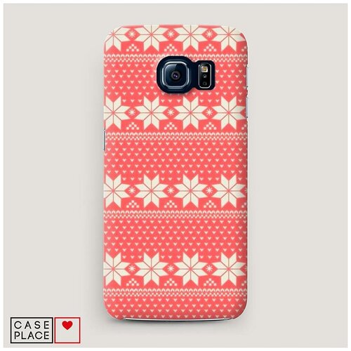 фото Чехол пластиковый samsung galaxy s7 новогодний свитер case place