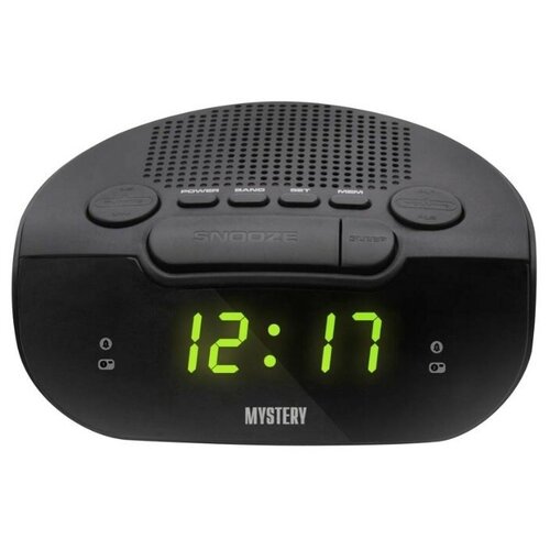 Радиобудильник Mystery MCR-21 черныйзеленый 164600₽