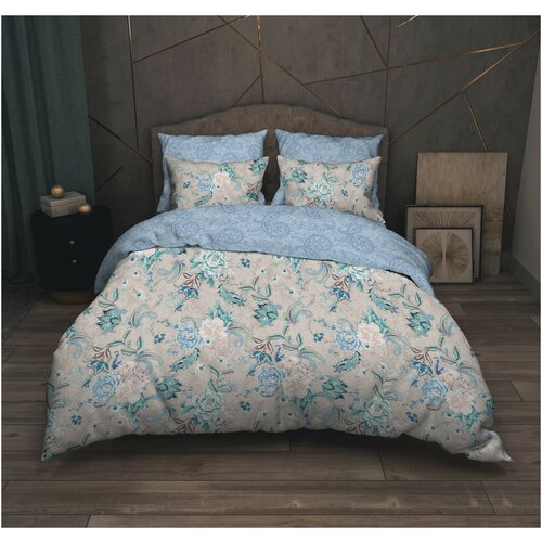 Комплект постельного белья Jardin 13П/70203/1 1,5 спальный 50*70, поплин люкс