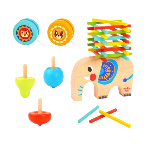 Развивающая игрушка Tooky Toy TL686, разноцветный