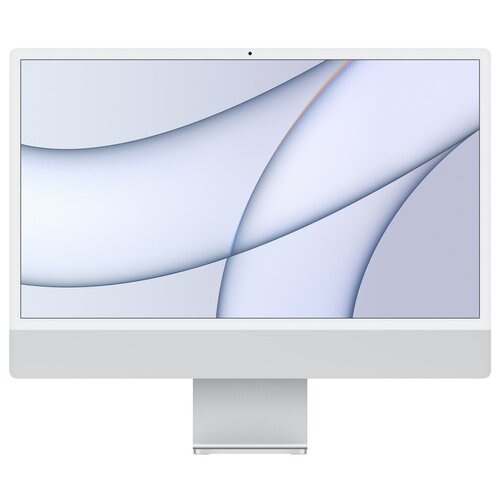 фото Моноблок apple imac 2021 mgpd3ru/a apple m1, 8192 mb, 512 gb ssd, 24" 4480х2520, dvd нет, mac os, серебристый, 4.48 кг, mgpd3ru/a