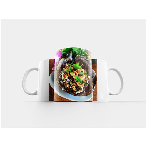 фото Кружка "кроличья кухня, лааб, вкусная еда" 320 мл lotsprints