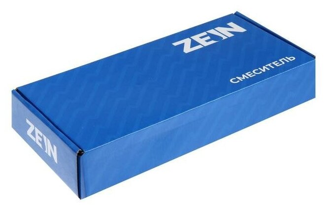 Смеситель для кухни ZEIN Z2114, однорычажный, гибкий излив, картридж 40 мм, оранжевый/хром 5478294