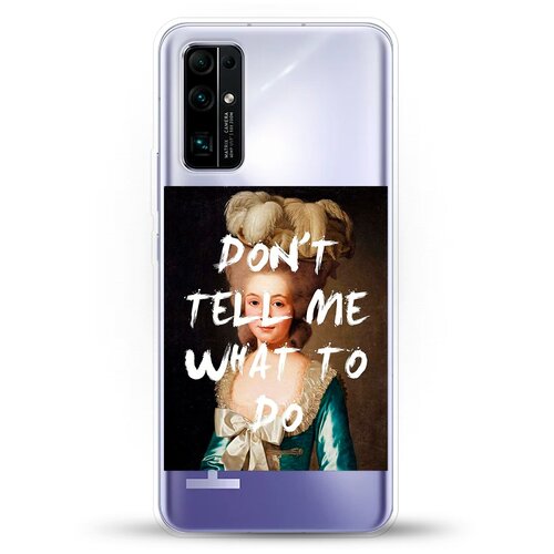 фото Силиконовый чехол не указывай на honor 30 andy & paul