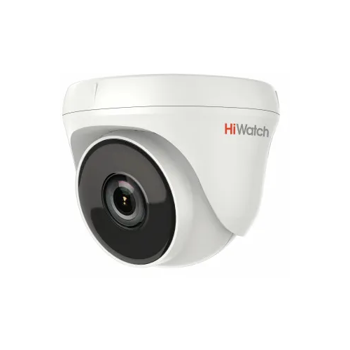 Камера видеонаблюдения HIWATCH DS-T233, HD-TVI, 2Мп 1080p, 2.8 мм, с EXIR-подсветкой до 40м, белый