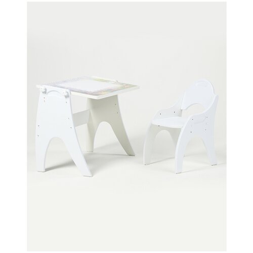 Набор детской мебели Тех Кидс Трансформер День-Ночь Белый Матовый