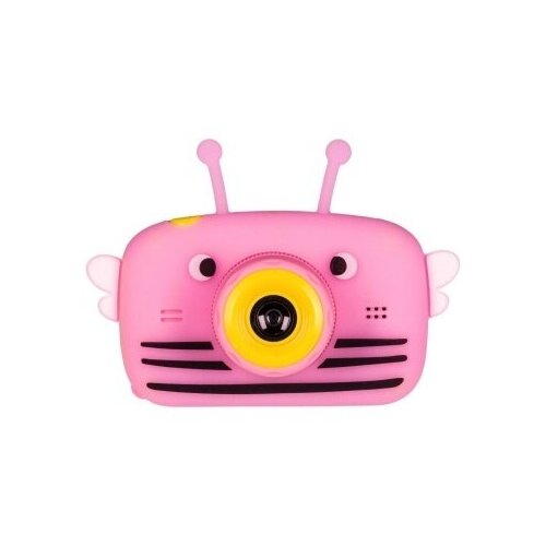 фото Детский цифровой фотоаппарат пчелка розовый / kids camera camera kids