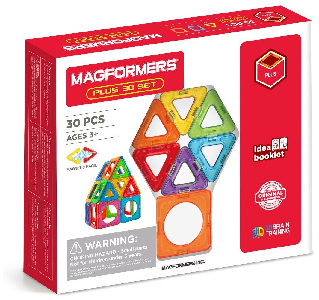 Магнитный конструктор Magformers Plus 30 (701095)