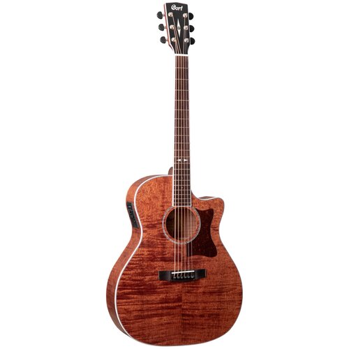 Электроакустическая гитара Cort GA5F-FMH-OP af515ce op электро акустическая гитара с вырезом натуральный cort