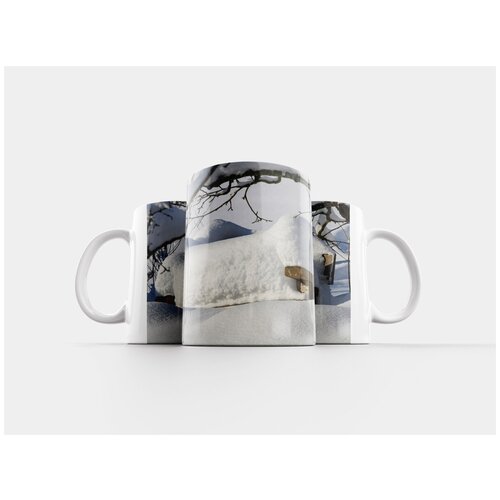 фото Кружка "зима, снег, холодный" 320 мл lotsprints