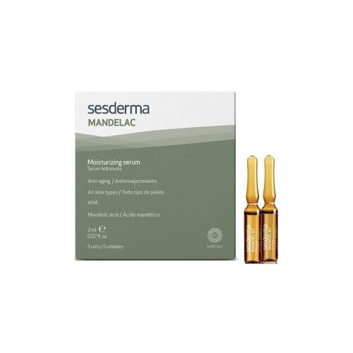 SesDerma Mandelac Moisturizing Serum Увлажняющая сыворотка для чувствительной кожи, 5 шт.