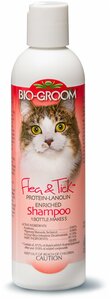 Фото Bio-Groom Шампунь для кошек от блох (концентрат 1:5) Bio-Groom Flea amp; Tick Cat, 236мл