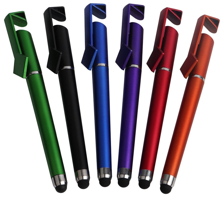 Стилус-ручка PALMEXX с держателем для телефона (фиолетовый)