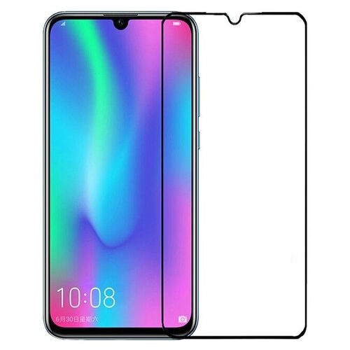 Защитное стекло для Huawei Y7 2019 Lanxiu 9H Full glue 2.5D черное