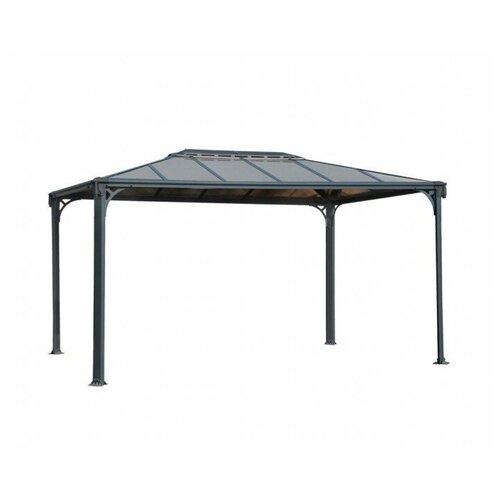 Открытая беседка PALRAM MARTINIQUE 3600 GARDEN GAZEBO серо-бронзовый (арт.705231)