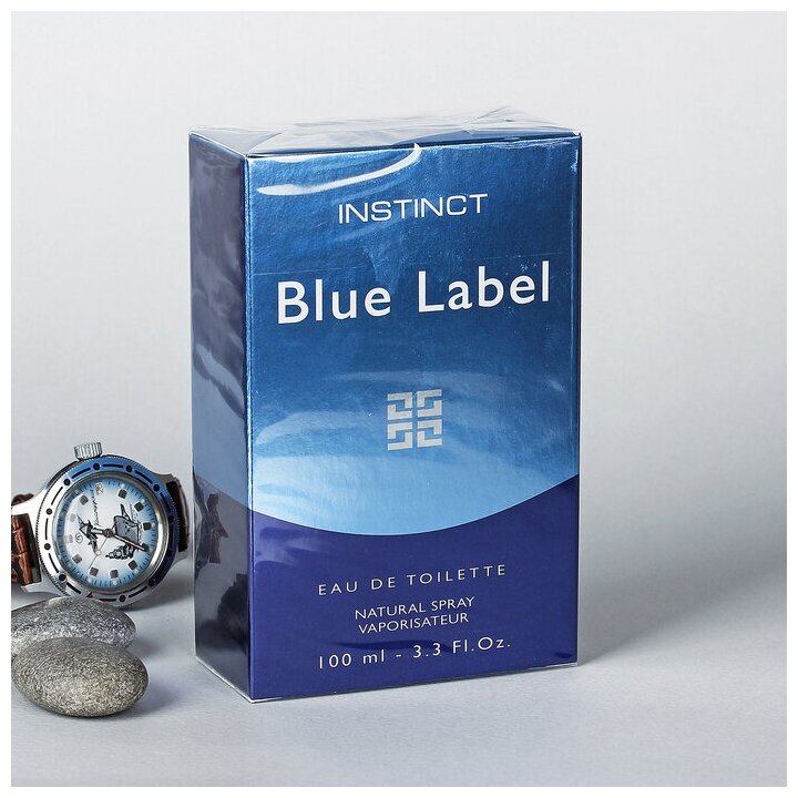 Туалетная вода мужская Instinct Blue Label, 100 мл 2933710