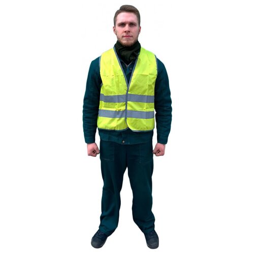 фото Спец.костюм жилет цв.желтый (р.ххl/56-58) 2 шт. noname