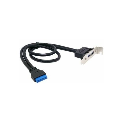 планка bracket в корпус usb 2 0 2 порта низкопрофильная low profile espada модель ebrt 2usb2low Планка портов Low Profile 2 x USB 3.0 (Type-A) | ORIENT C095