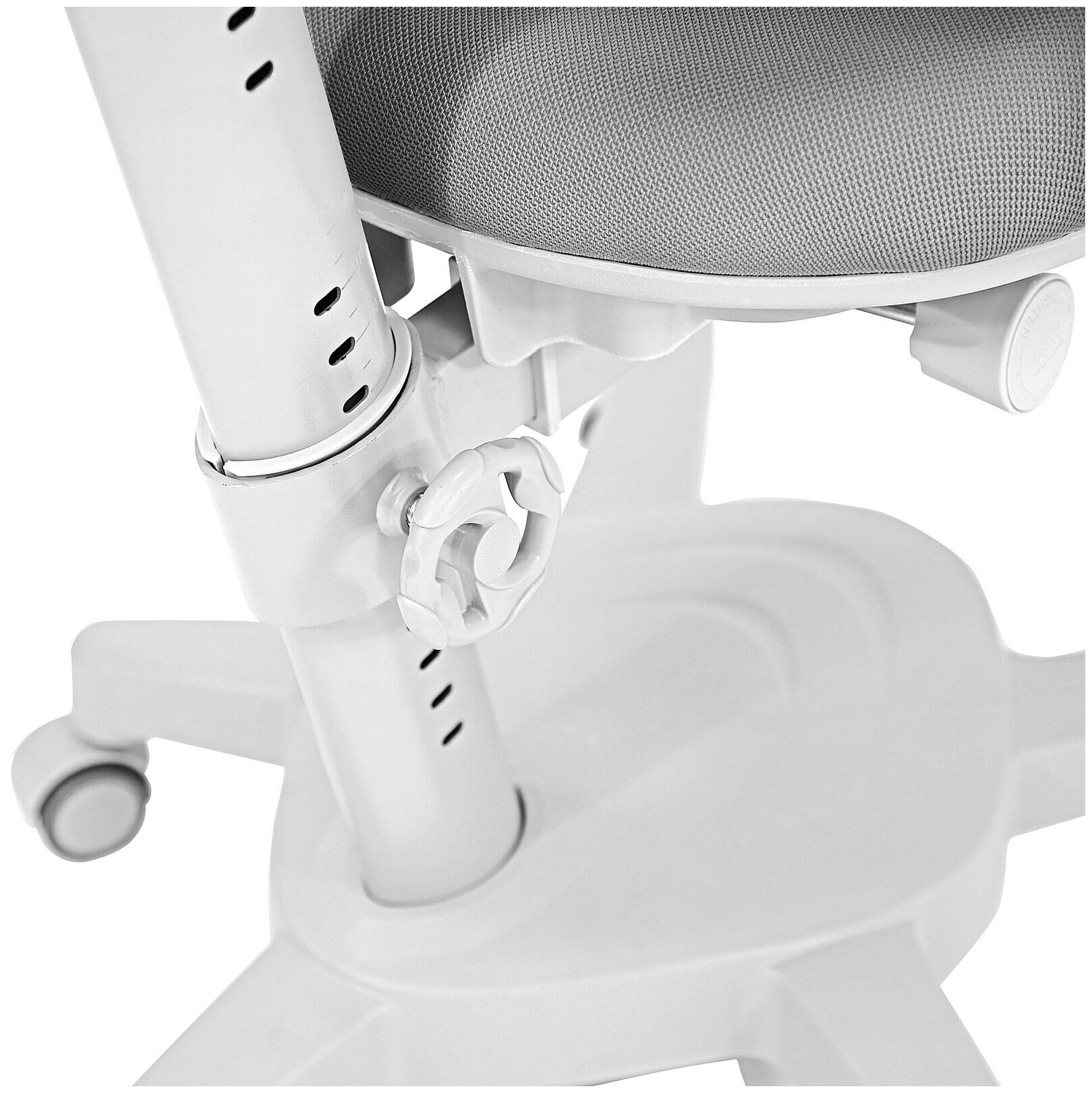 Комплект Anatomica Smart-30 парта + кресло + органайзер белый/серый с серым креслом Armata - фотография № 6