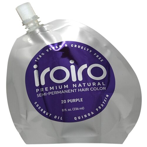 Iroiro Краситель прямого действия, 20 purple, 236 мл