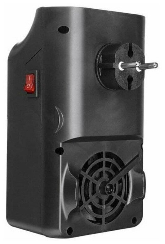 Портативный электрический обогреватель-камин с пультом, электрический настенный/напольный обогреватель с терморегулятором и LCD дисплеем - фотография № 7
