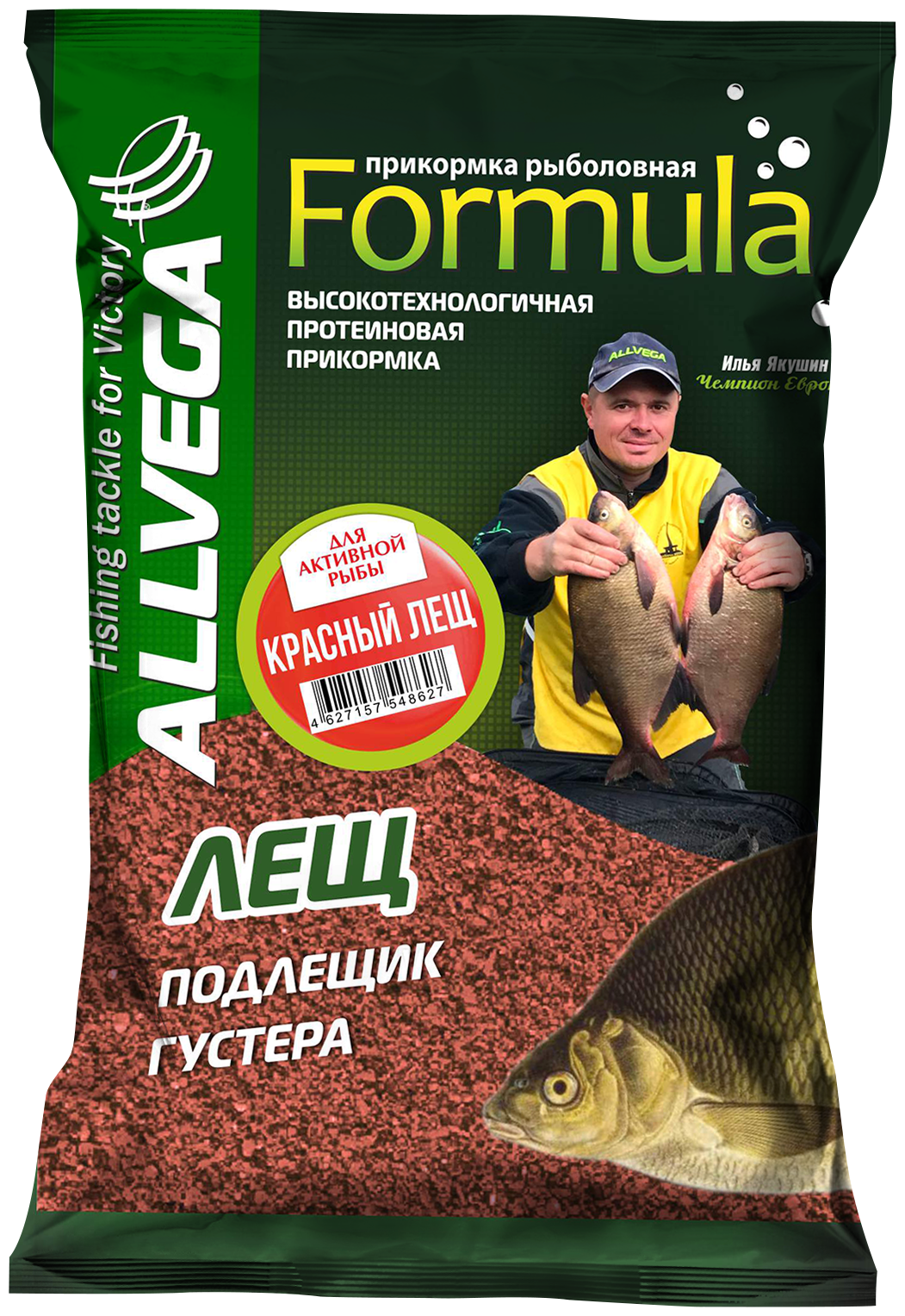 Прикормочнаяесь ALLVEGA Formula Red Bream GBF09-RDB