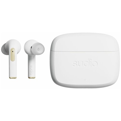 Беспроводные TWS наушники Sudio N2 Pro. Цвет: белый