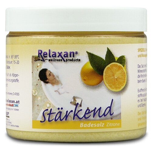 Соль Мертвого моря для ванны (цитрус)