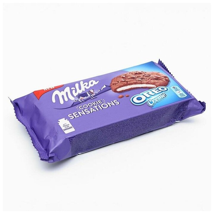 Печенье Milka Шоколадная Сенсация Орео 156 грамм