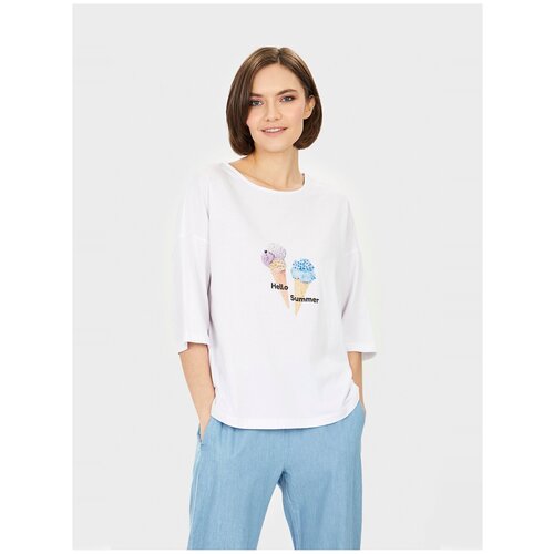 фото Футболка baon, размер xs, white