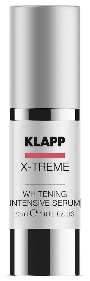 Сыворотка для лица Klapp X-Treme Whitening Intensive Serum осветляющая, 30 мл