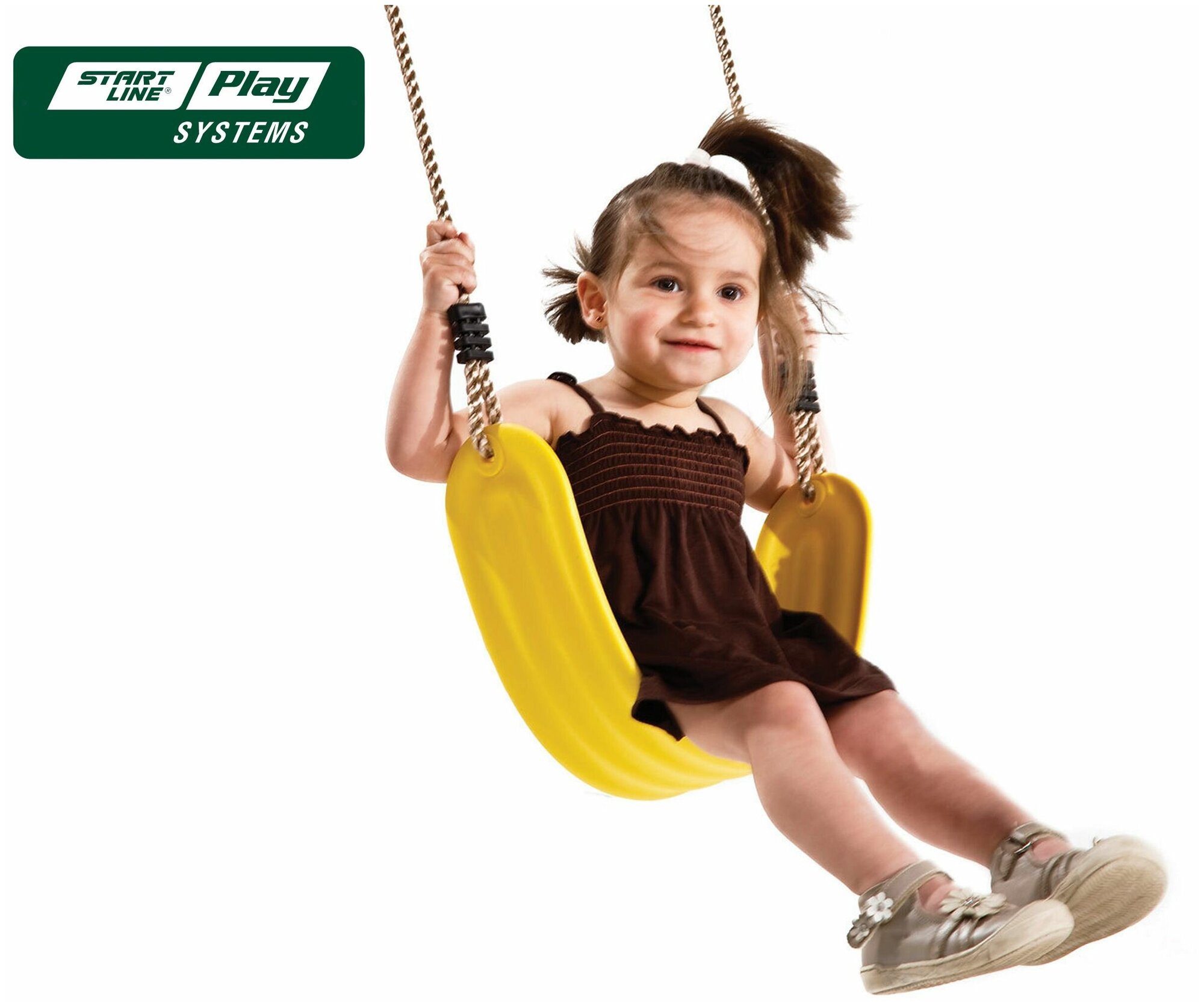 Start Line Play Systems подвесные, с гибким сиденьем желтые
