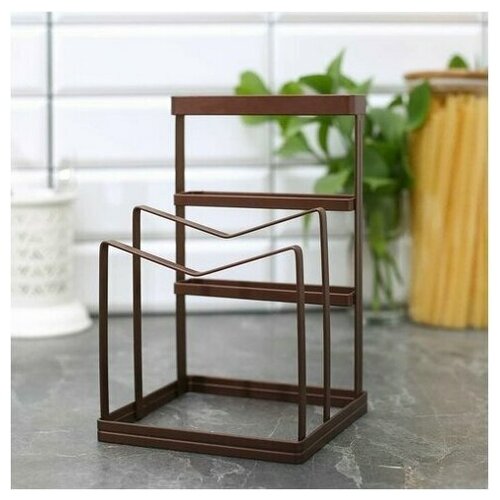 фото Подставка д/ножей и разделочных досок лофт 13,5х12,5х21,5 см 3928958 сима-ленд