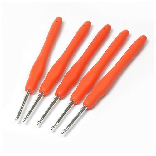 фото Крючки алюминиевые с резиновыми ручками, 3 мм, 10 штук maxwell