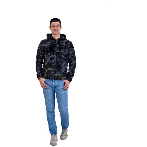 фото Толстовка мужская то1136ч,52-54 roksy