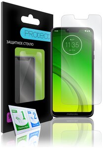Фото Защитное стекло PROtect для Motorola Moto G7 Power, на Моторола Мото Джи 7 Пауэр На плоскую часть экрана 0,33 мм