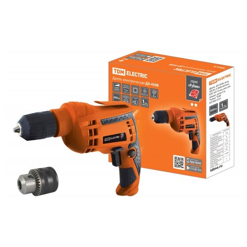 Дрель сетевая TDM ELECTRIC ДЭ-450Б Рубин 268000₽