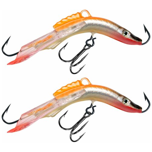 фото Балансир aqua acrobat-3 50mm, набор 2шт, цвет 102 (оранжевая спинка)