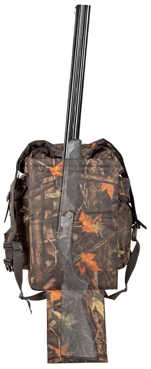 Рюкзак с чехлом для ружья шутер 30, 30 литров, полиэфир, водонепроницаемый, Лес