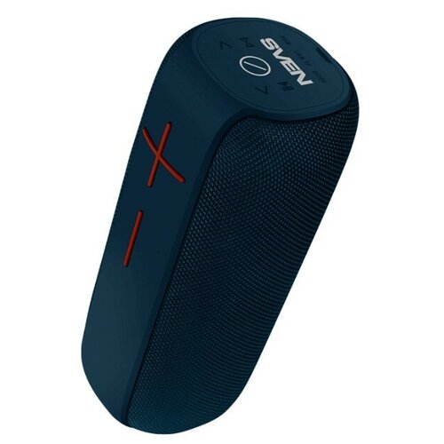 Sven Колонки PS-295 синий акустическая система 20 мощность 2x10 Вт RMS Waterproof IPx6 TWS Bluetooth FM USB microSD встроенный 421700₽