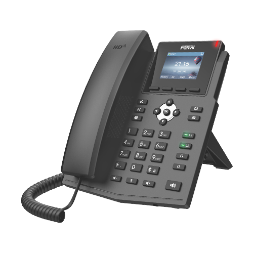 fanvil x3s pro ip телефон с бп 4 sip линии hd аудио цветной дисплей 2 4” порт для гарнитуры VoIP-телефон Fanvil X3SP Rev. B черный