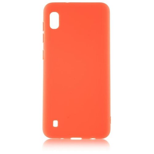 чехол накладка samsung gradation cover для samsung galaxy a10 sm a105fn черный Чехол для Samsung Galaxy A10 (2019) SM-A105 Brosco Colourful, накладка, красный