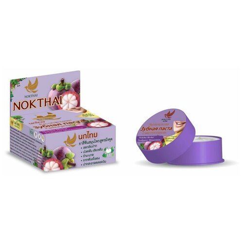 Купить Nokthai Растительная зубная паста с мангостином 30 гр